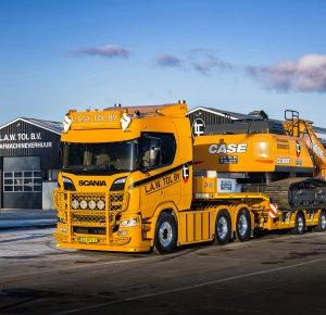 L.A.W. Tol B.V. koopt Scania R660 6x4 zwaar transporttrekker