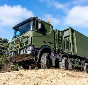 Scania levert laatste Gryphus aan Defensie